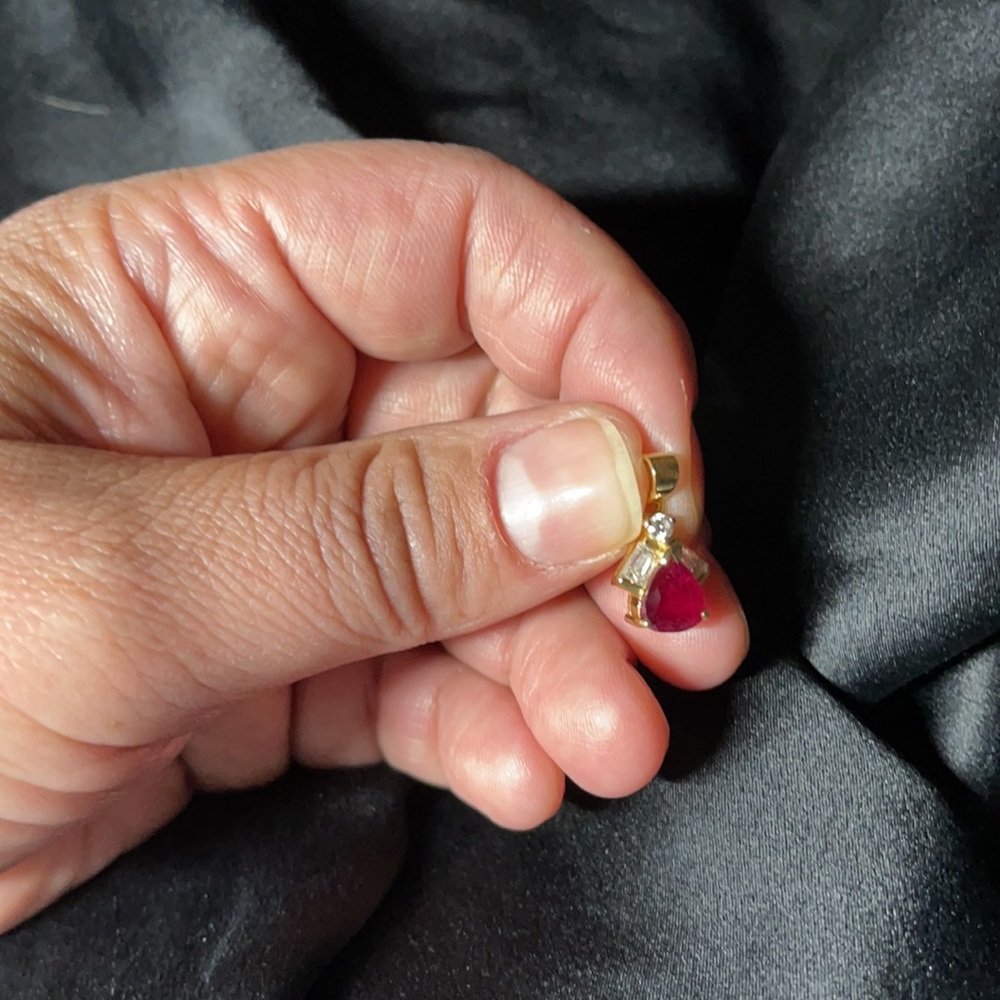 Ruby + Diamond Amulet